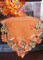 Harvest Fall Table Runner 13"x36",Cutwork Embroidered Maple Leaves Dresser Scarf Table Topper for Thanksgiving's Day Home Dinning Holiday Party Decoration